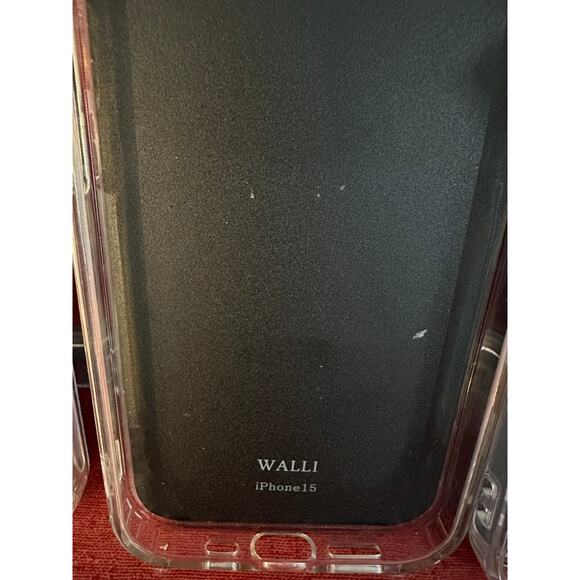 Lot of 5 Wali I Phone 15 New Unused Cases Credit Card Holder Finger Loop - Picture 14 of 16